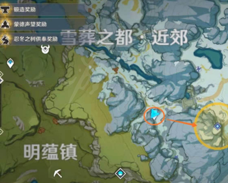 原神雪山勘测信标边线(图7)