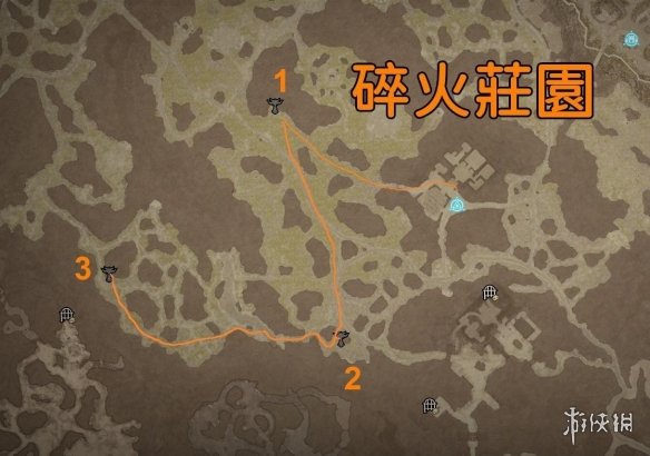 《暗黑破坏神4》第二章莉莉丝祭坛位置分布图 第二章祭坛有多少(图7)