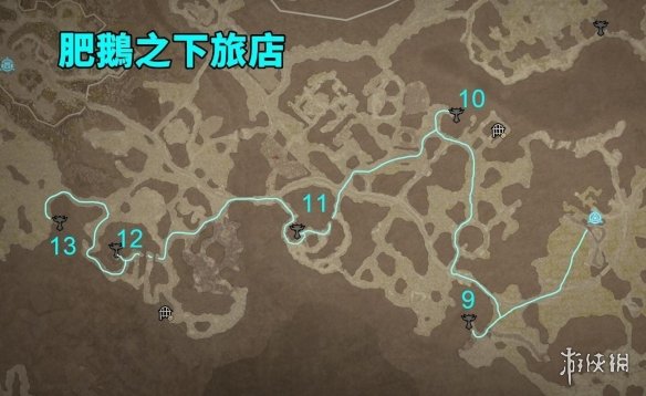 《暗黑破坏神4》第二章莉莉丝祭坛位置分布图 第二章祭坛有多少(图6)