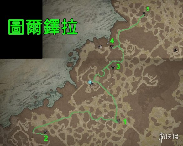 《暗黑破坏神4》第二章莉莉丝祭坛位置分布图 第二章祭坛有多少(图10)